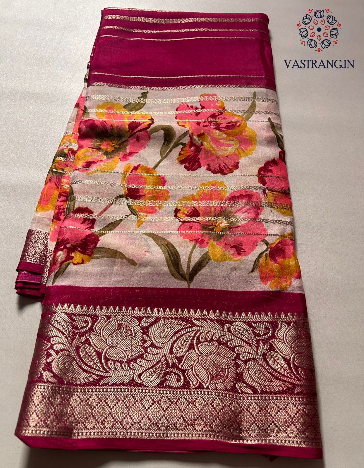 New Wedding Wear Silk Fabric Zari Jacquard Weaving Work Fancy Designer Saree With Blouse