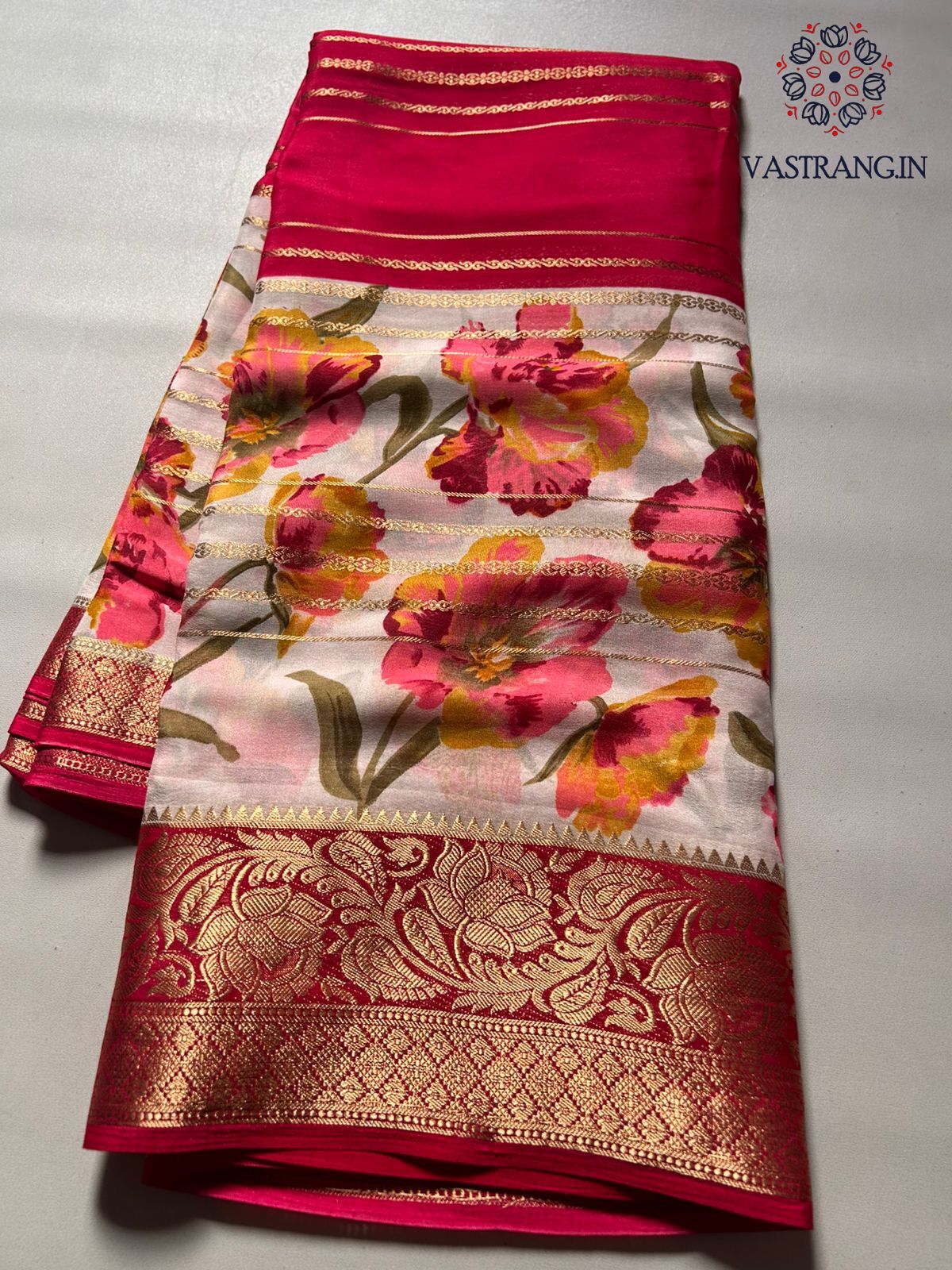 New Wedding Wear Silk Fabric Zari Jacquard Weaving Work Fancy Designer Saree With Blouse