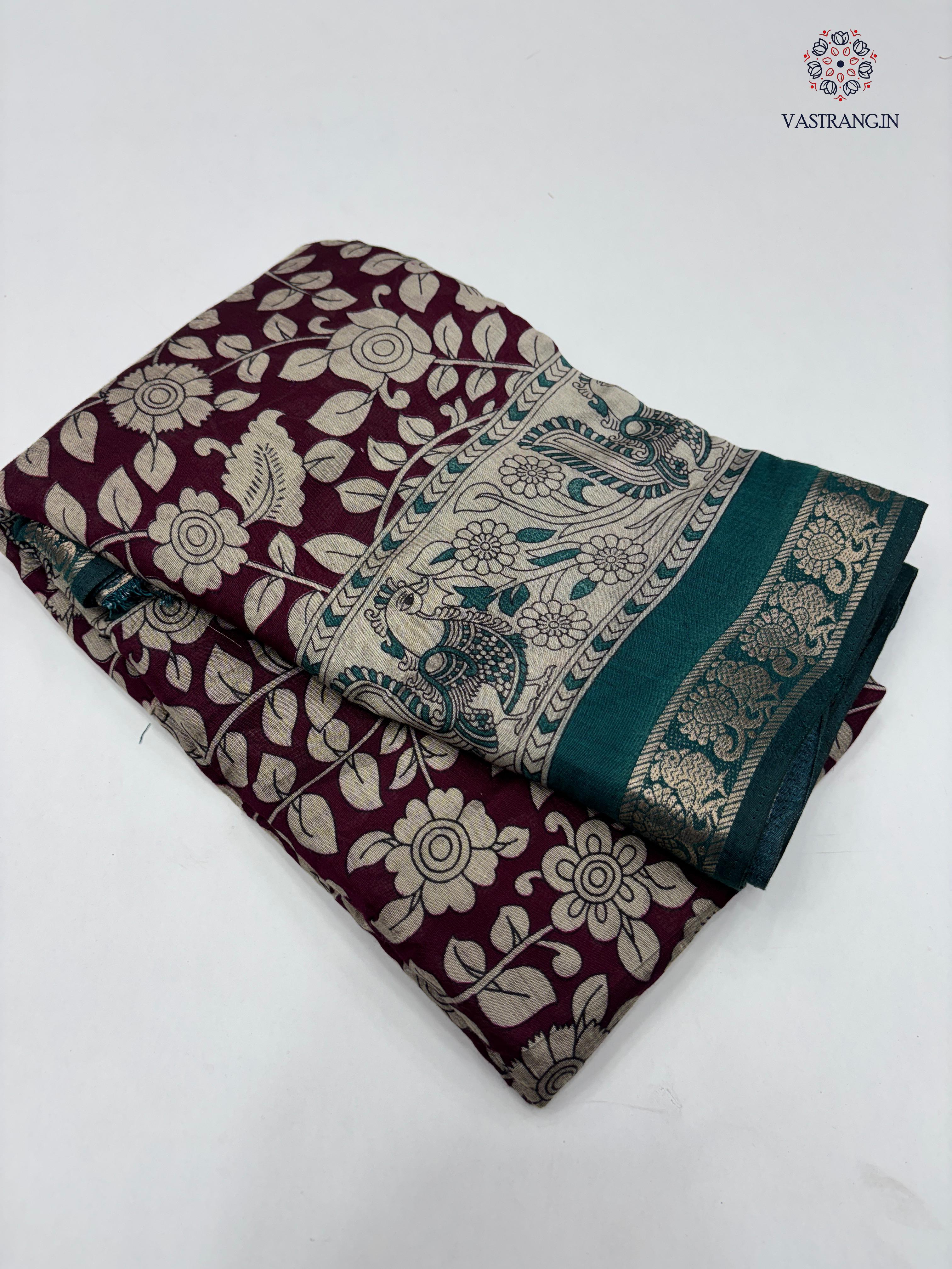 Elegant New Festive Wear Pure Mangalkari Viscouse Silk Designer Print n Weaving Saree For Women