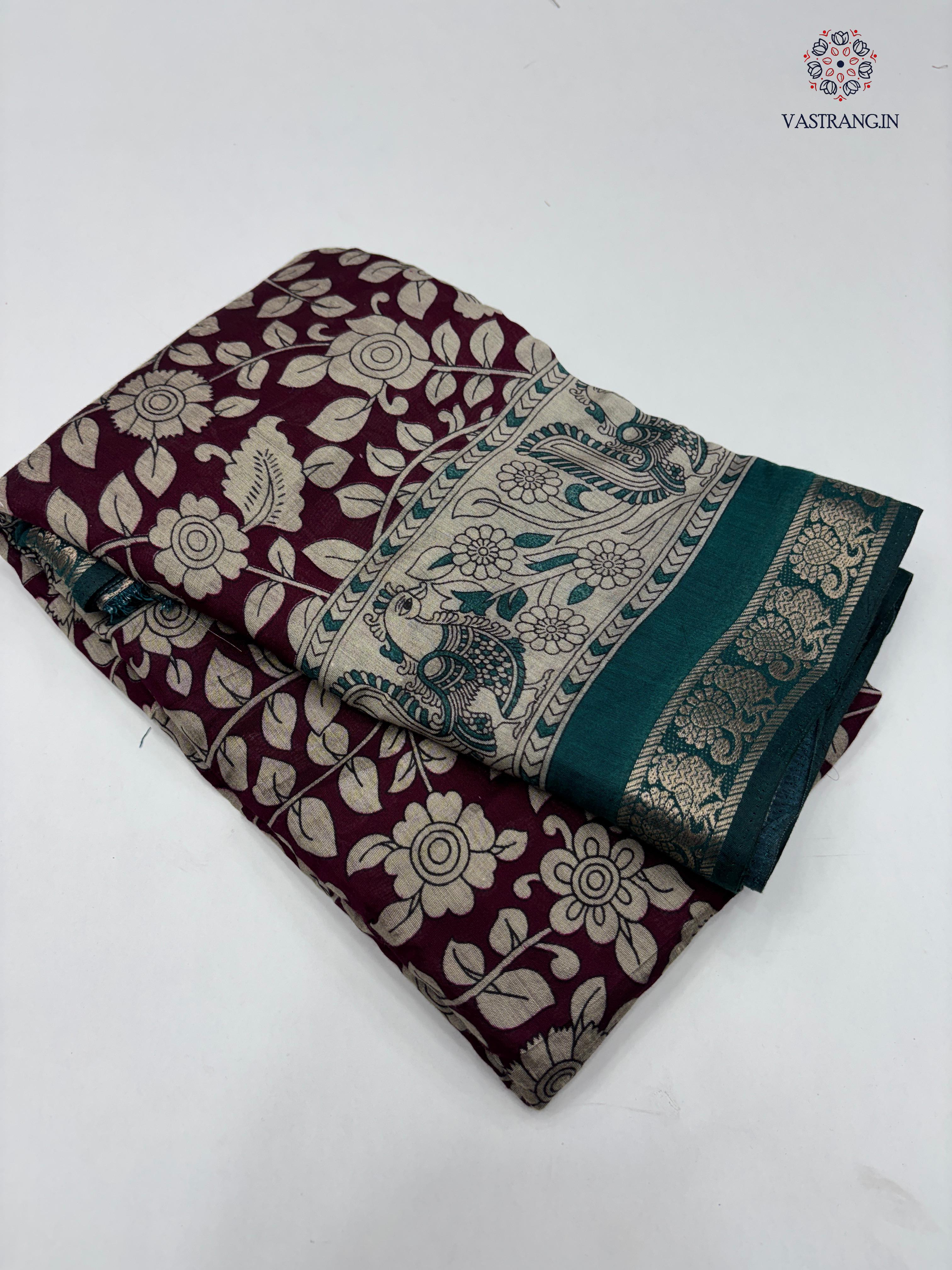 Elegant New Festive Wear Pure Mangalkari Viscouse Silk Designer Print n Weaving Saree For Women