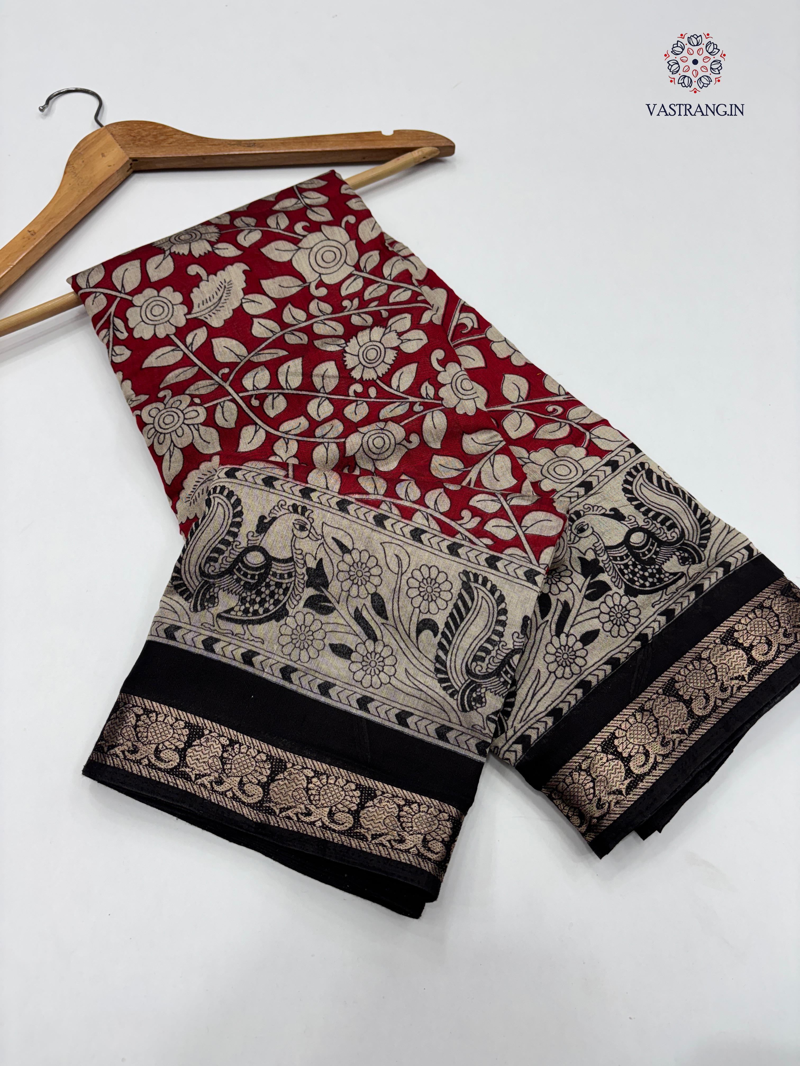 Blossom New Festive Wear Pure Mangalkari Viscouse Silk Designer Print n Weaving Saree For Women